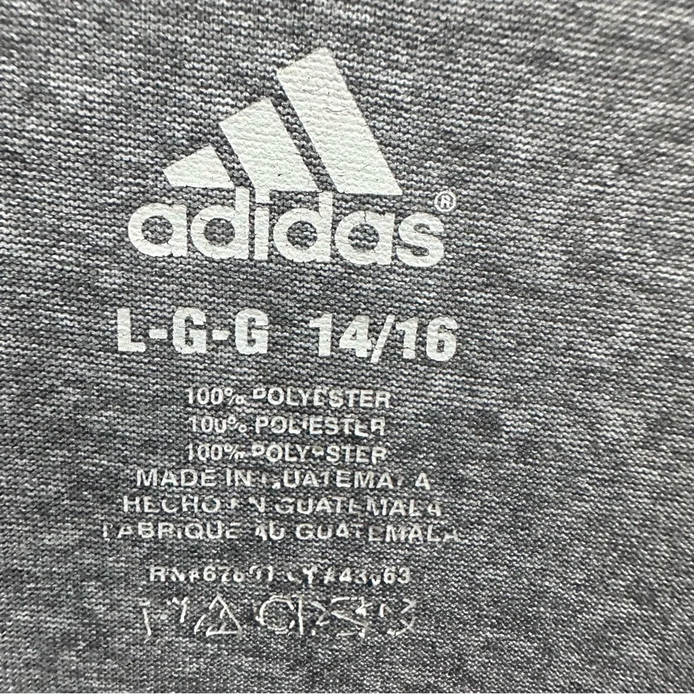 Adidas Climalite American Flag Short Sleeve Graphic Tee Tshirt Youth 14 16 Large